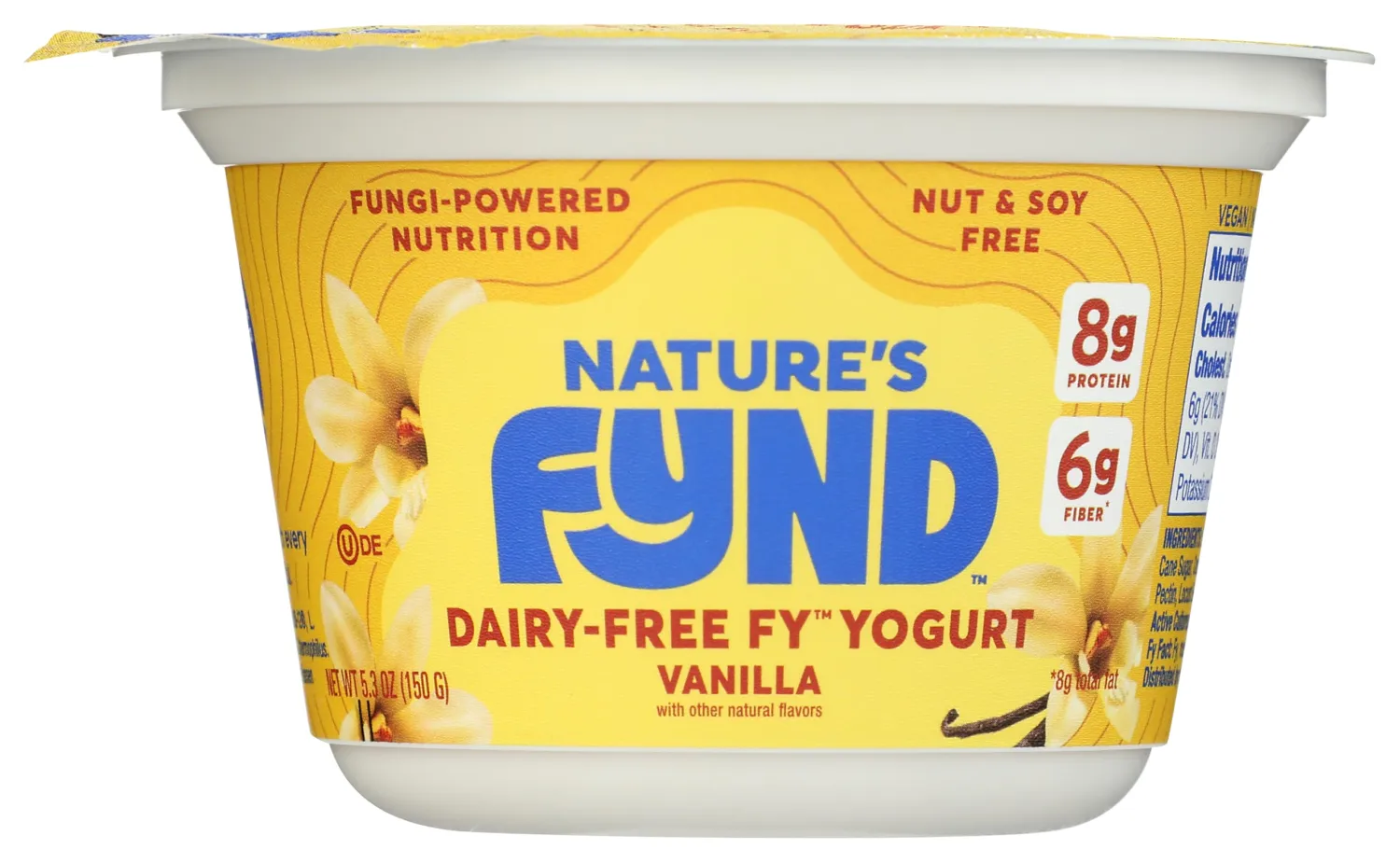 Nature's Fynd Dairy Free Vanilla Yogurt, 5.3 OZ