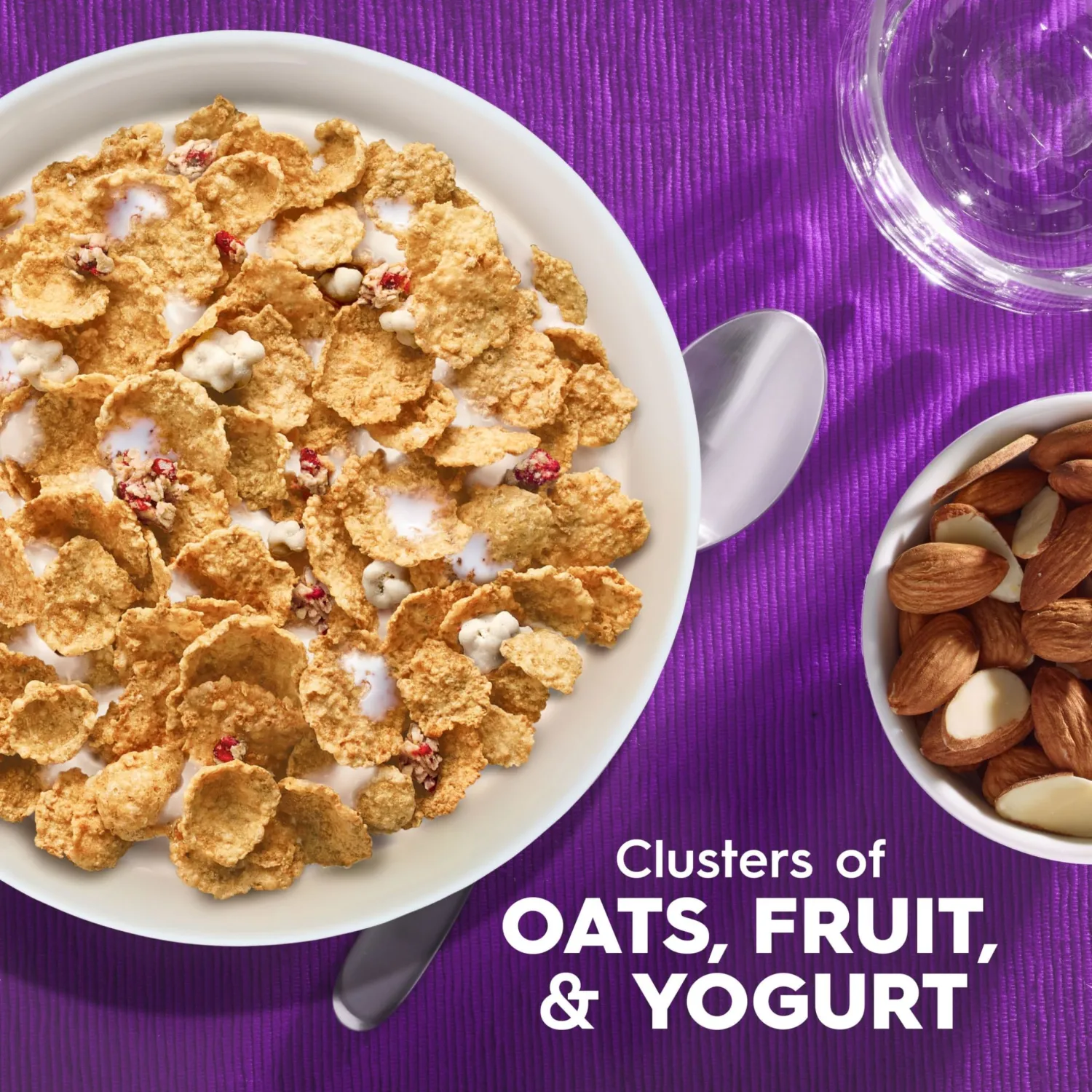 Kellogg's Special K Breakfast Cereal, Fiber Cereal, Family Breakfast, Fruit and Yogurt, 12.6oz Box (1 Box)