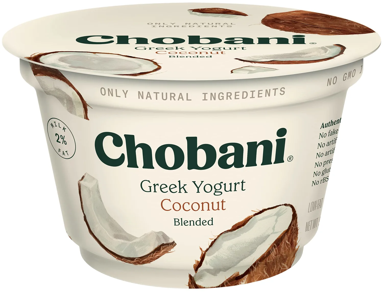 Chobani® Low-Fat Greek Yogurt Coconut Blended 5.3oz
