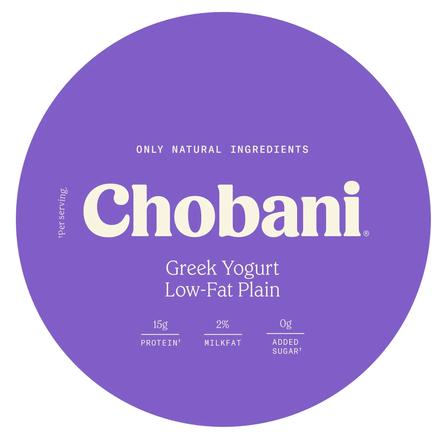 Chobani® Low-Fat Plain Greek Yogurt 32oz
