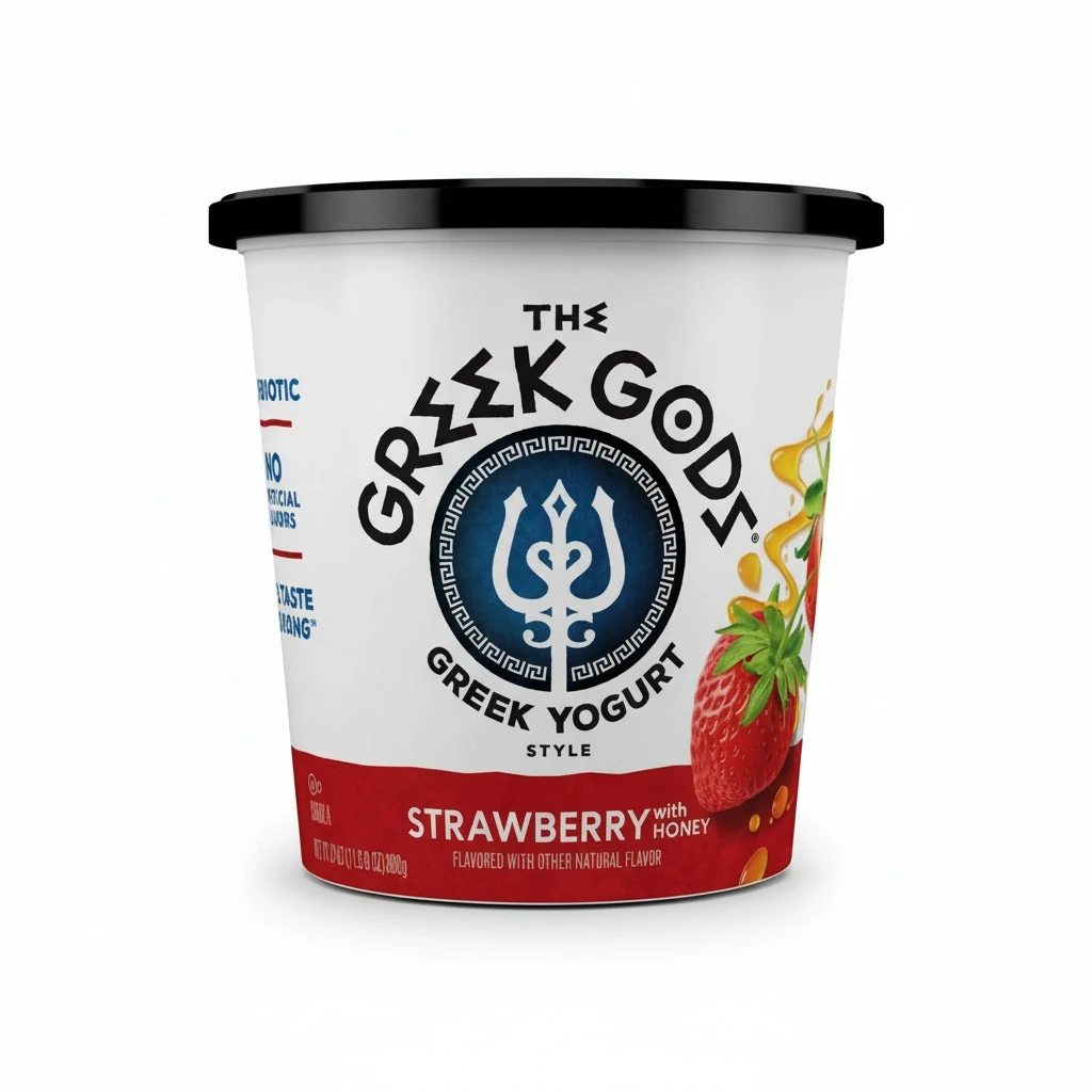 Greek Gods Honey Strawberry Greek Yogurt, 24 oz.