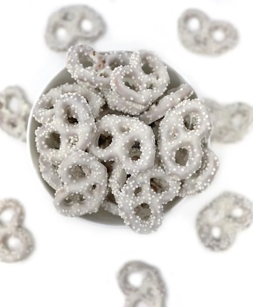 SweetGourmet Signature Sugar Cookie Christmas Pretzels | Holiday Sweet Gifts | 1 Pound
