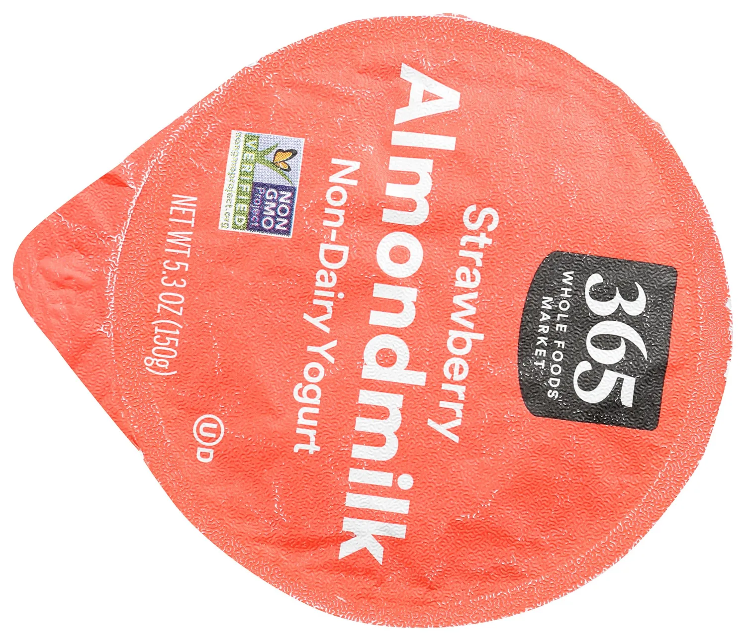365 by Whole Foods Market, Strawberry Almond Yogurt, 5.3 Ounce