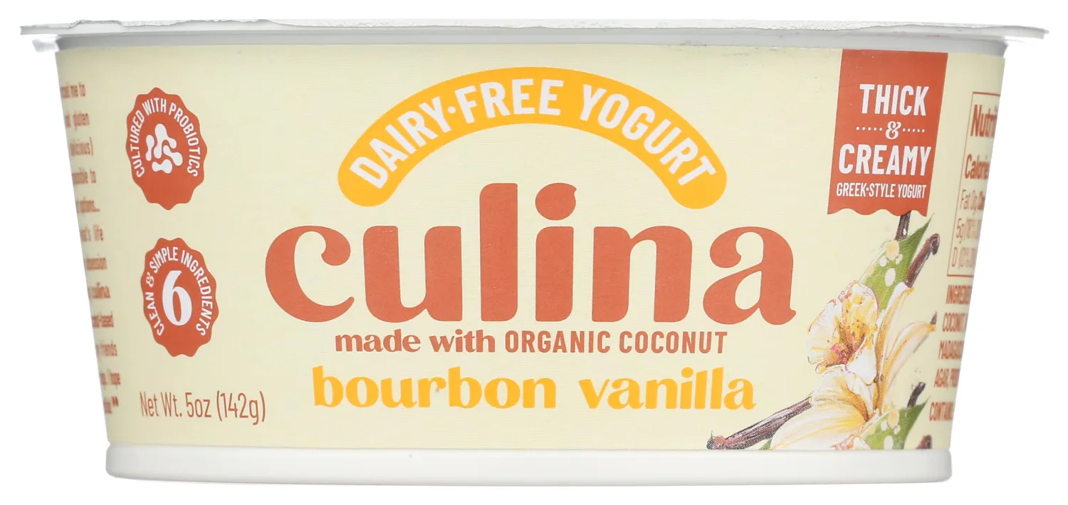 CULINA Bourbon Vanilla Coconut Yogurt, 5 OZ