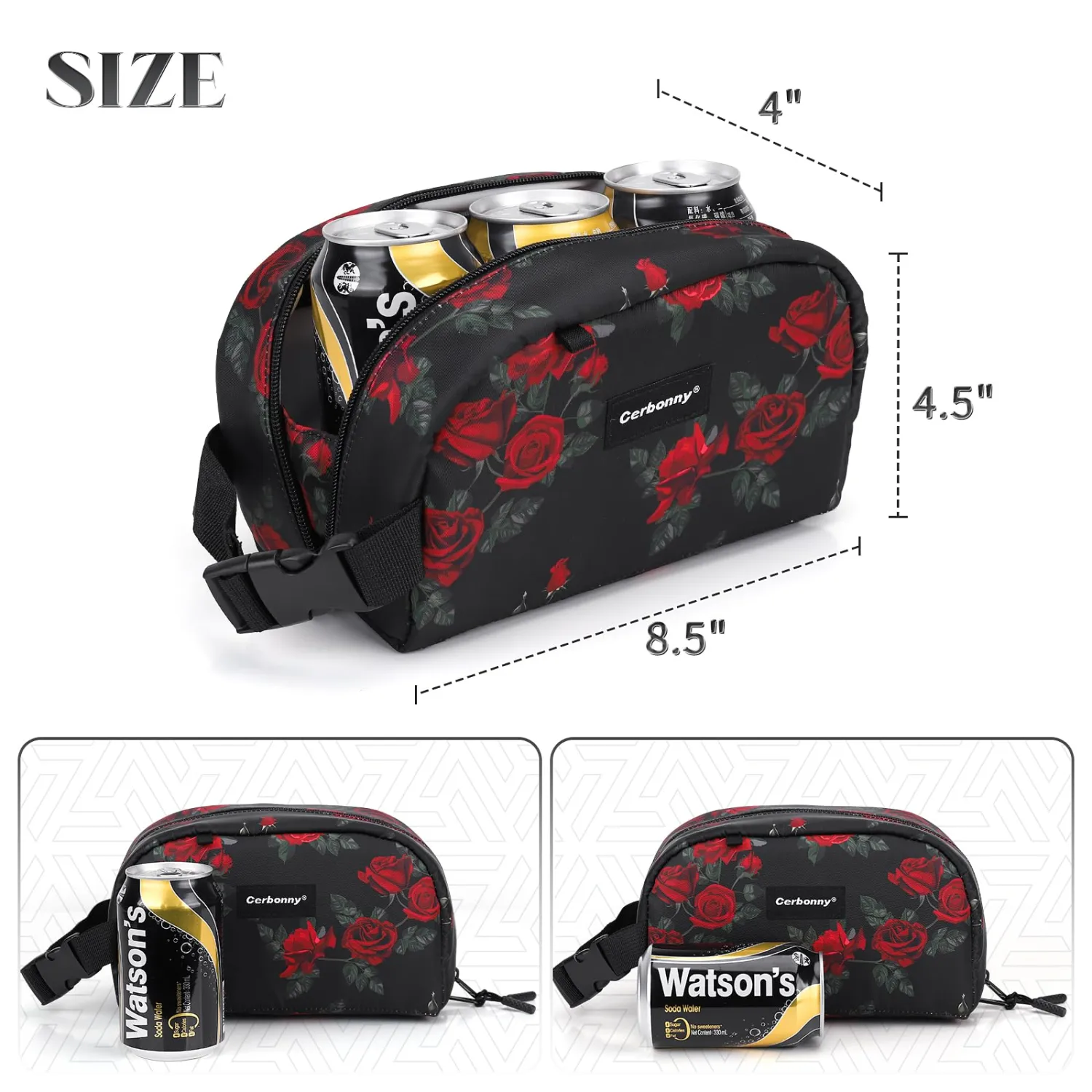 Small Cooler Bag Freezable Lunch Bag for Work School Travel,Leak-Proof Small Lunch Bag,Small Insulated Bag for Kids/Adults,Freezer Lunch Bags,Freezable Snack Bag,Mini Lunch Bag Fit for Yogurt