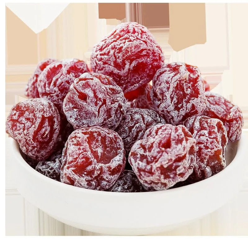 Sour and Sweet Plum,Snow Plum(210g/can) Yogurt Plum,Lover Plum,Prunes,Fruit Snacks,Preserved Fruits,Dried Fruits,Chinese Specialty Snacks Gifts,Dim sum,Delicious dessert (snow plum,1can)