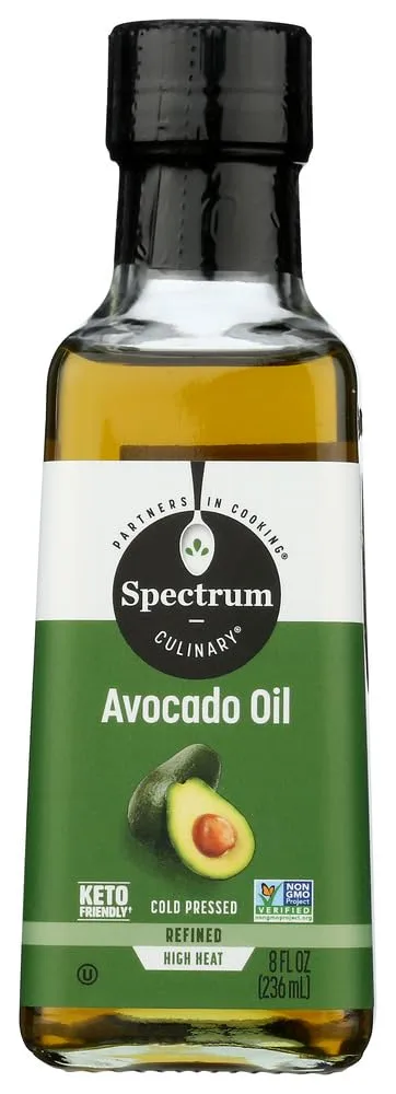 Spectrum Culinary Refined Avocado Oil, 8 Oz