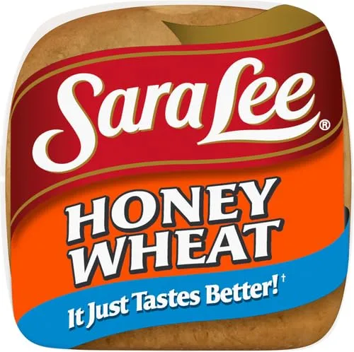 Sara Lee Honey Wheat Sandwich Bread, 20 Oz Loaf of Honey Wheat Bread With No Artificial Colors or Flavors