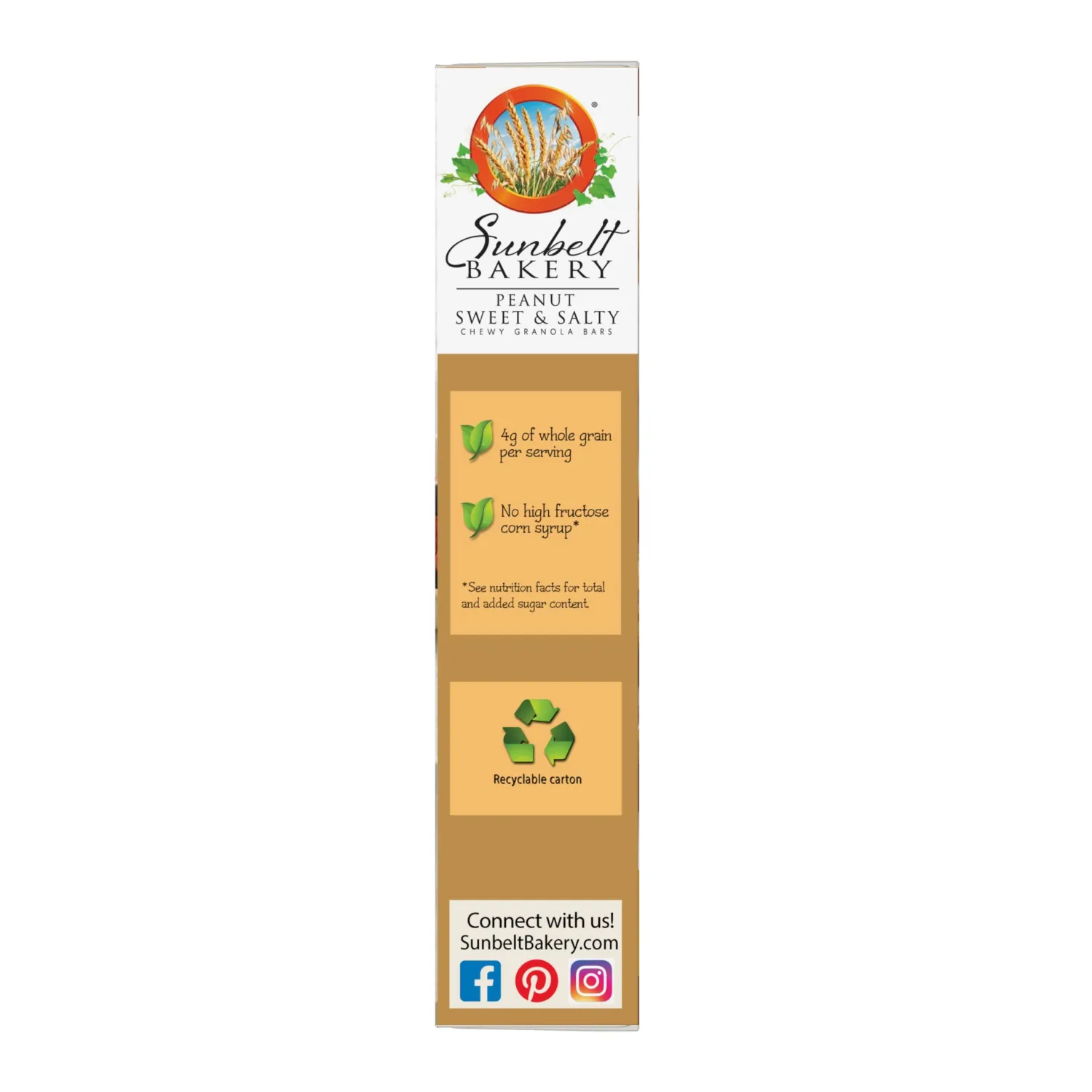 Sunbelt Bakery Peanut Sweet & Salty Chewy Granola Bars, 8-1.0 OZ Bars