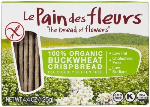 Le Pain Des Fleurs Organic Buckwheat Crispbread, 4.41 oz by Le Pain des fleurs