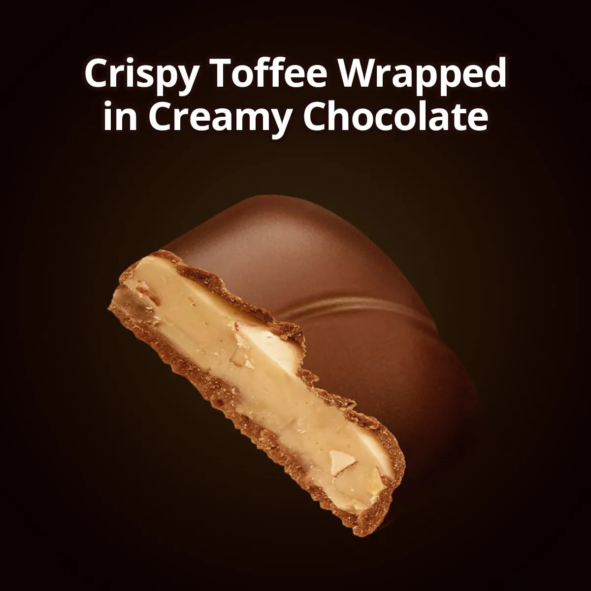 Heath Bars Chocolate Candy, English Toffee Candy, Perfect Mini Candy Bars for Parties Birthdays, and Everyday Snacking, Ideal Halloween Candy for Sharing or Enjoying on Any Occasion (1 Pound)