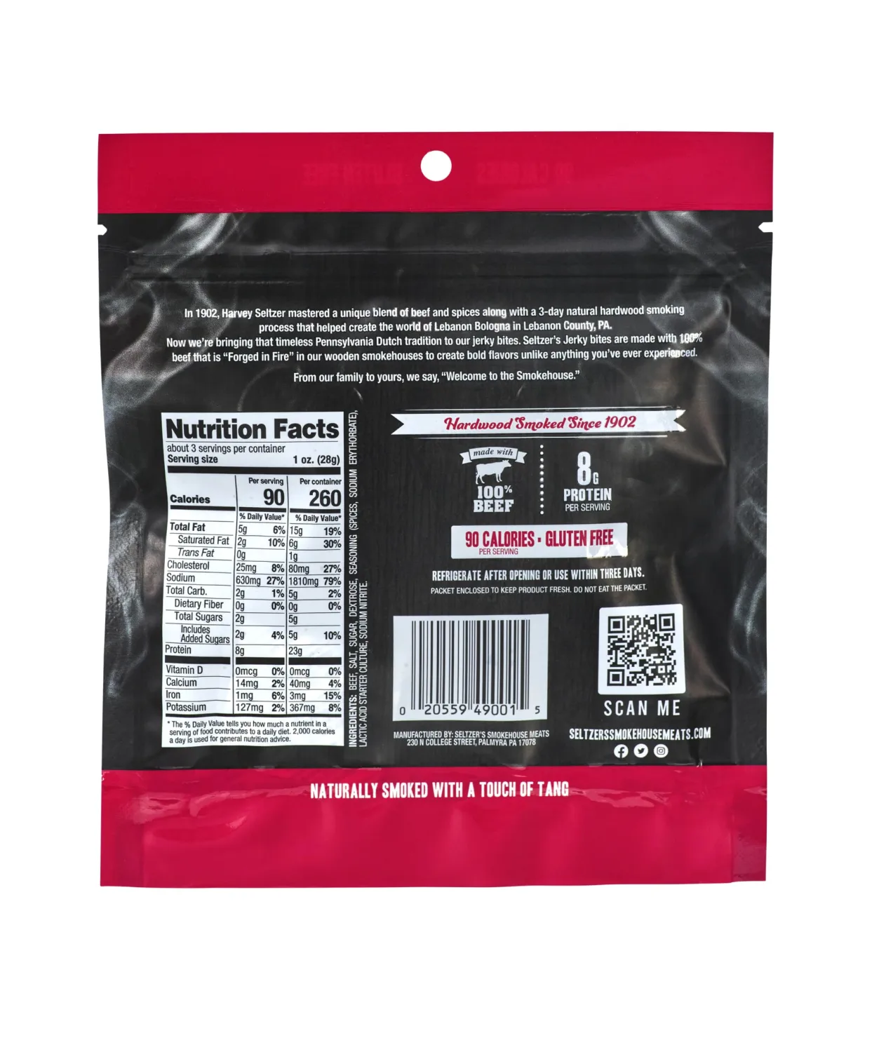 Seltzer's Original Beef Jerky Bites