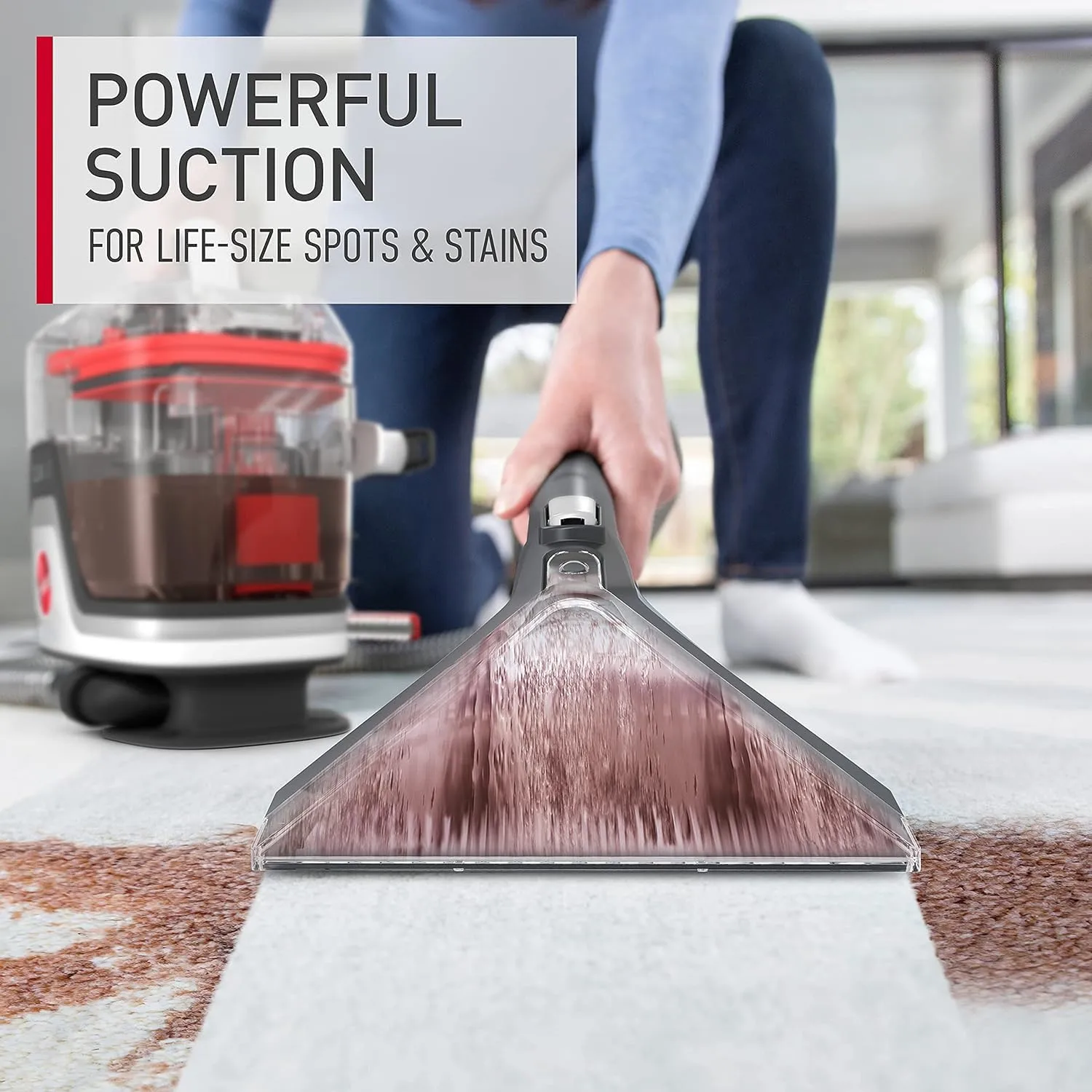 Hoover FH14000 Cleanslate Portable Carpet Cleaner - Certified (Renewed)