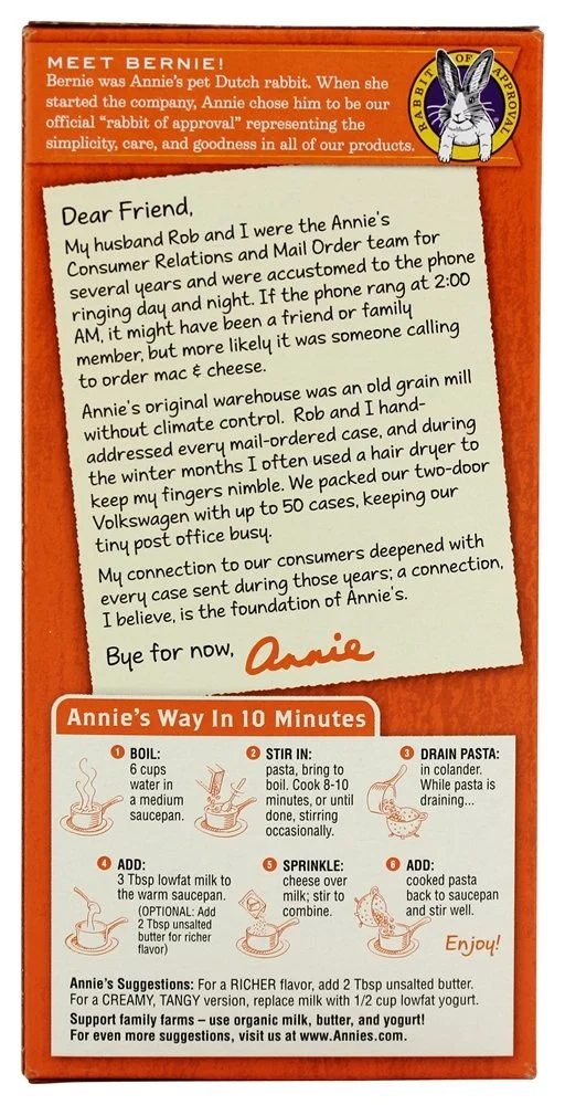 ANNIES HOMEGROWN MAC & CHS SHELL CHDR ORG, 6 OZ