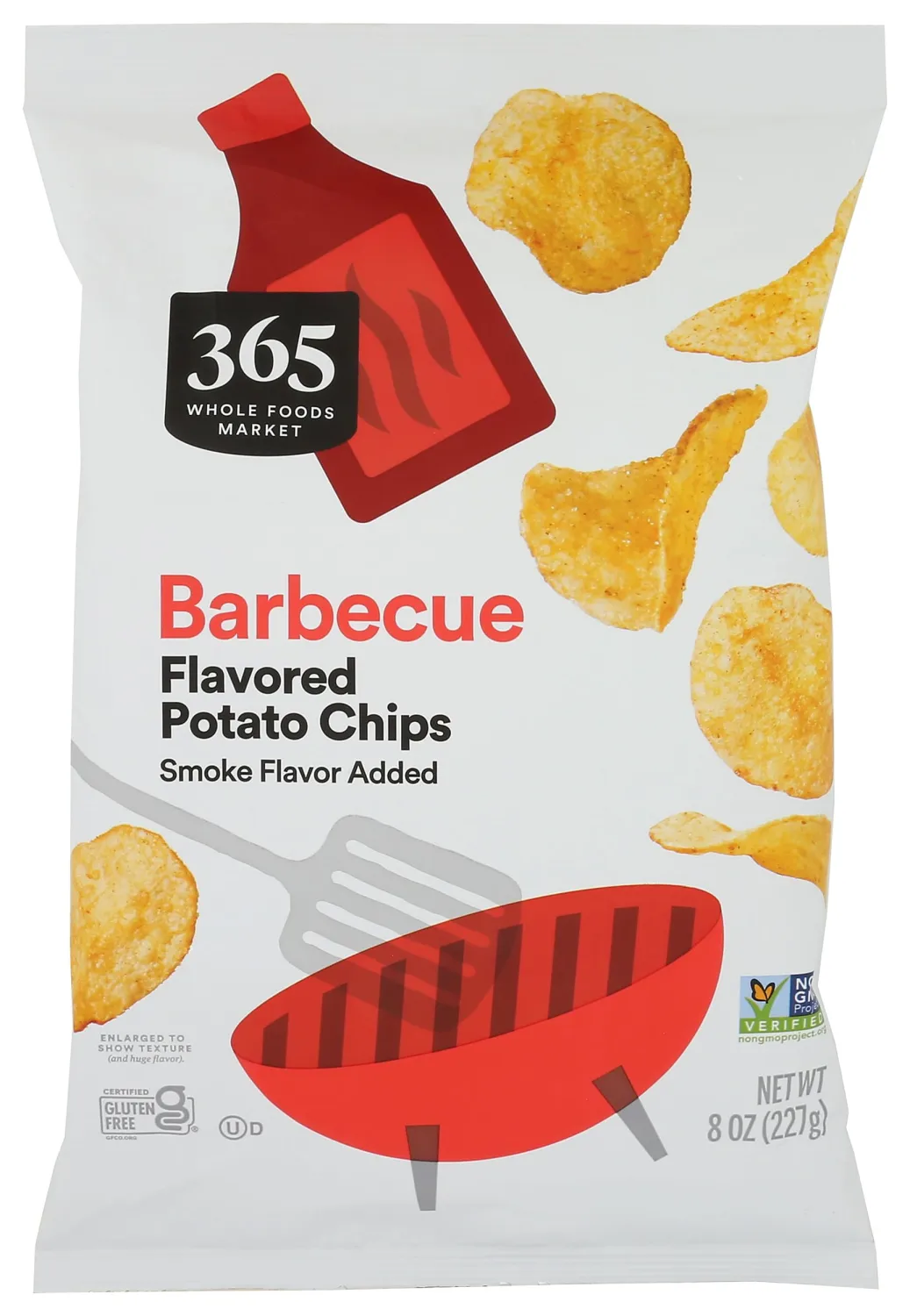365 By Whole Foods Market, Potato Chips Barbecue, 8 Ounce