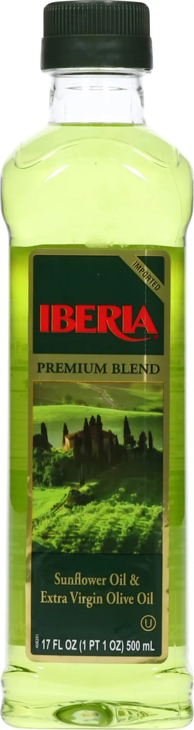 Iberia Extra Virgin Olive Oil & Sunflower Oil, 17 Fl Oz