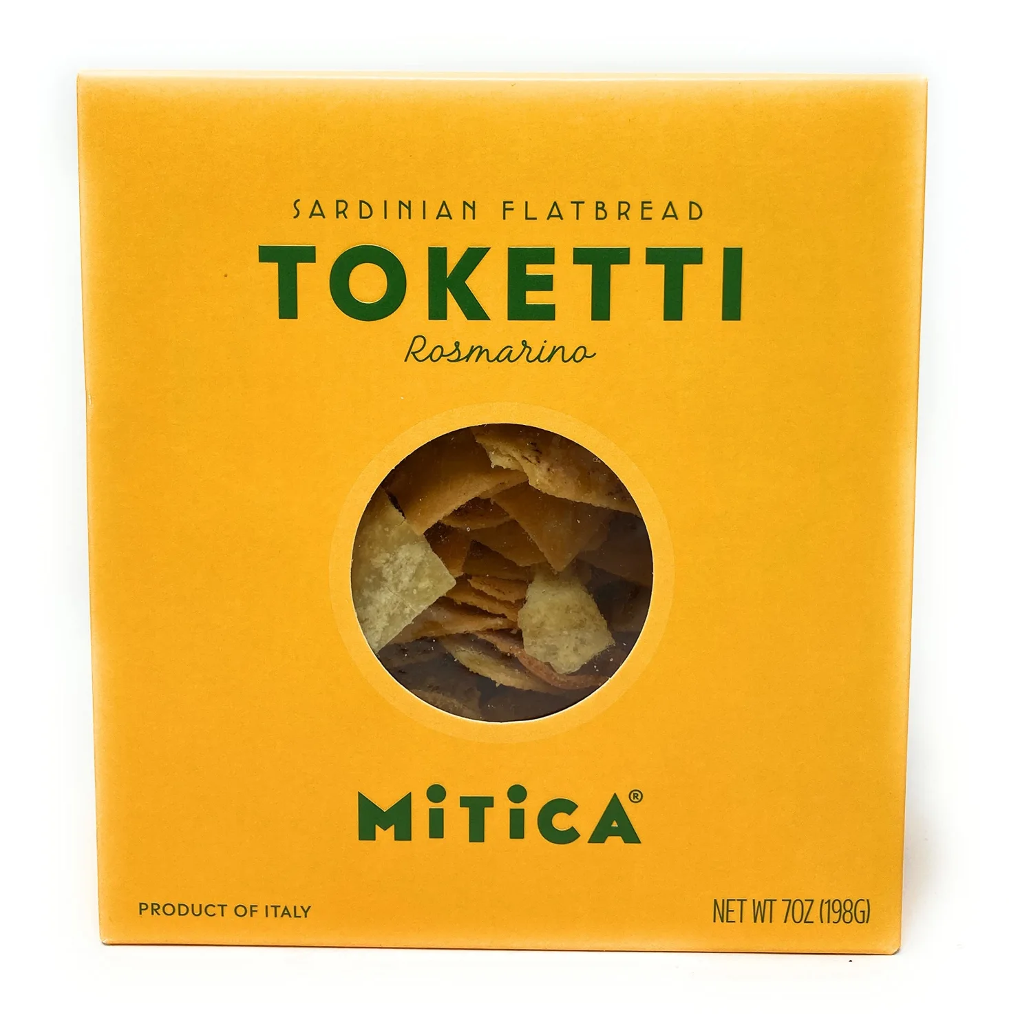 Mitica Rosemary Toketti Di Pane Carasau Crackers, 7 OZ