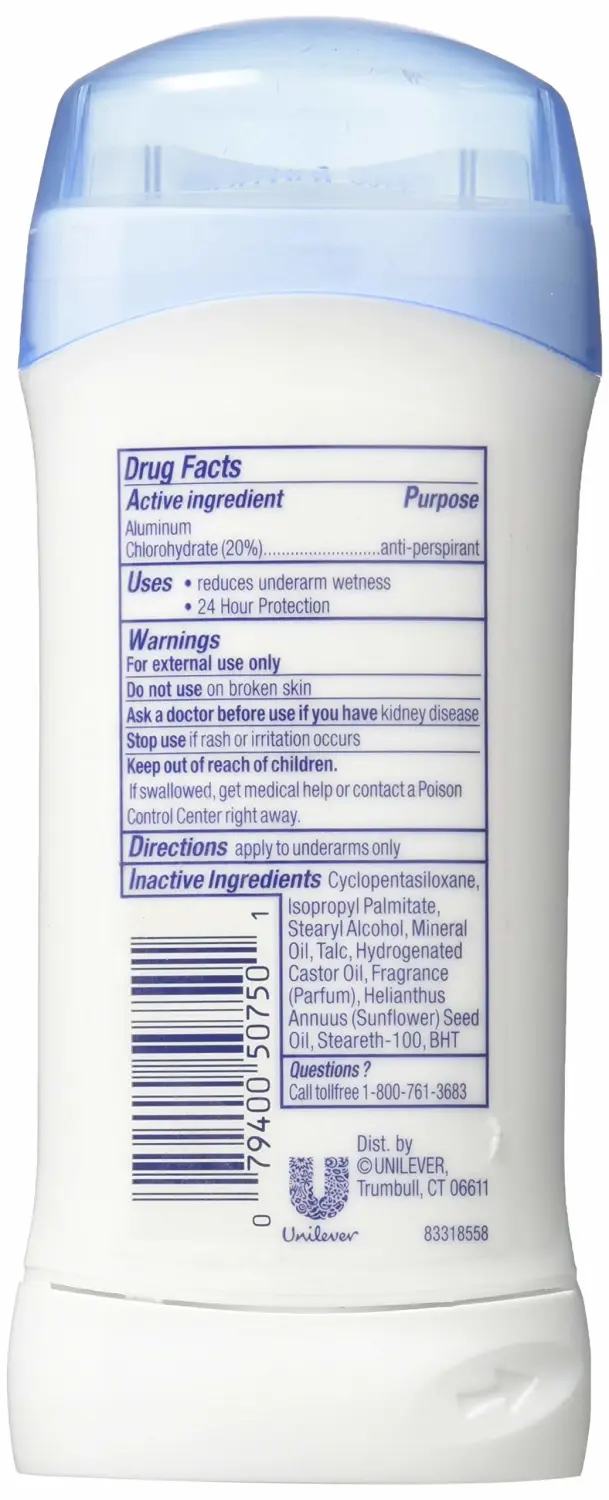 Dove Deodorant 2.6 Ounce Invisible Solid Fresh (76ml) (3 Pack)