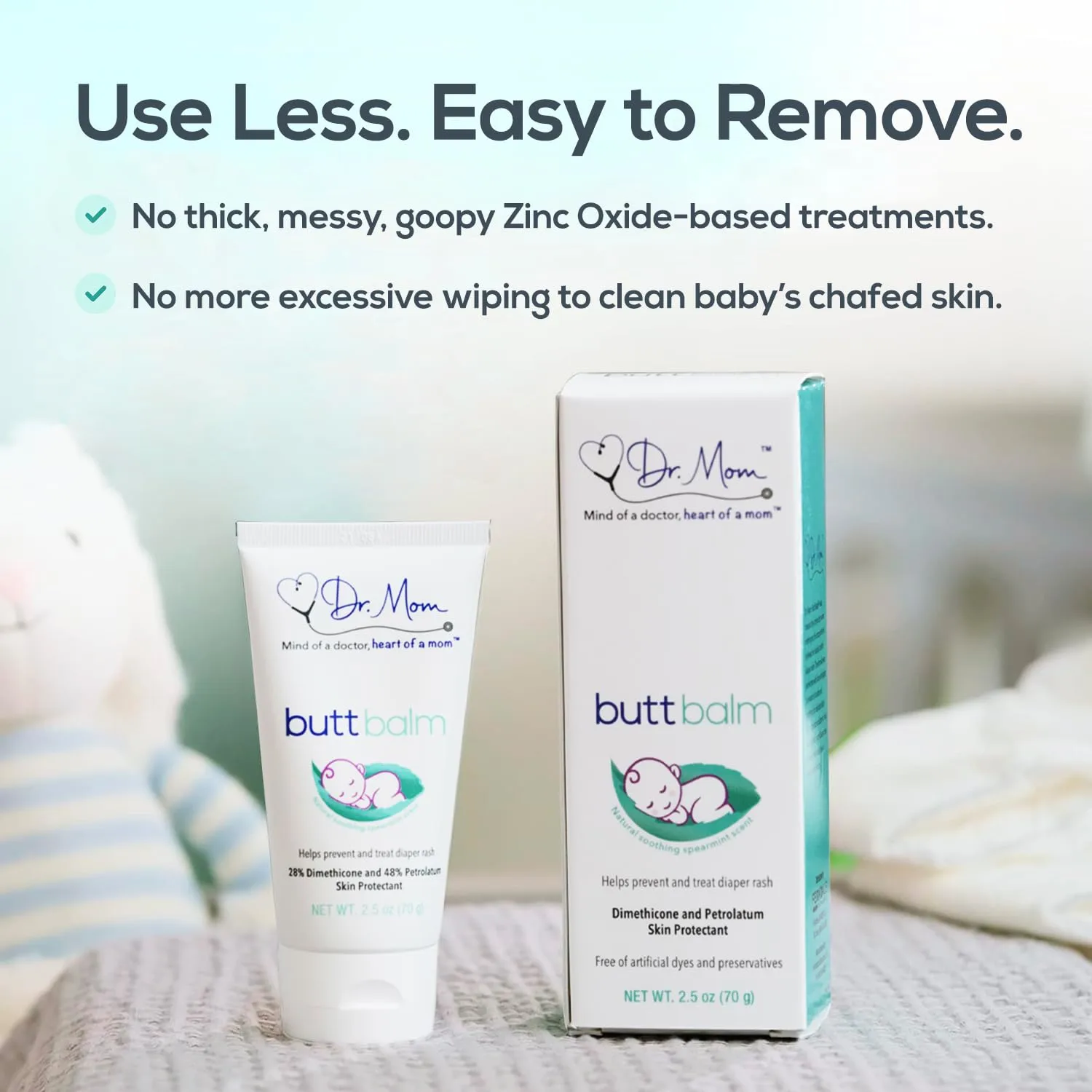 Ultra-Premium Diaper Rash Ointment. Don't Let Diaper Rash Come Between You and Your Baby.