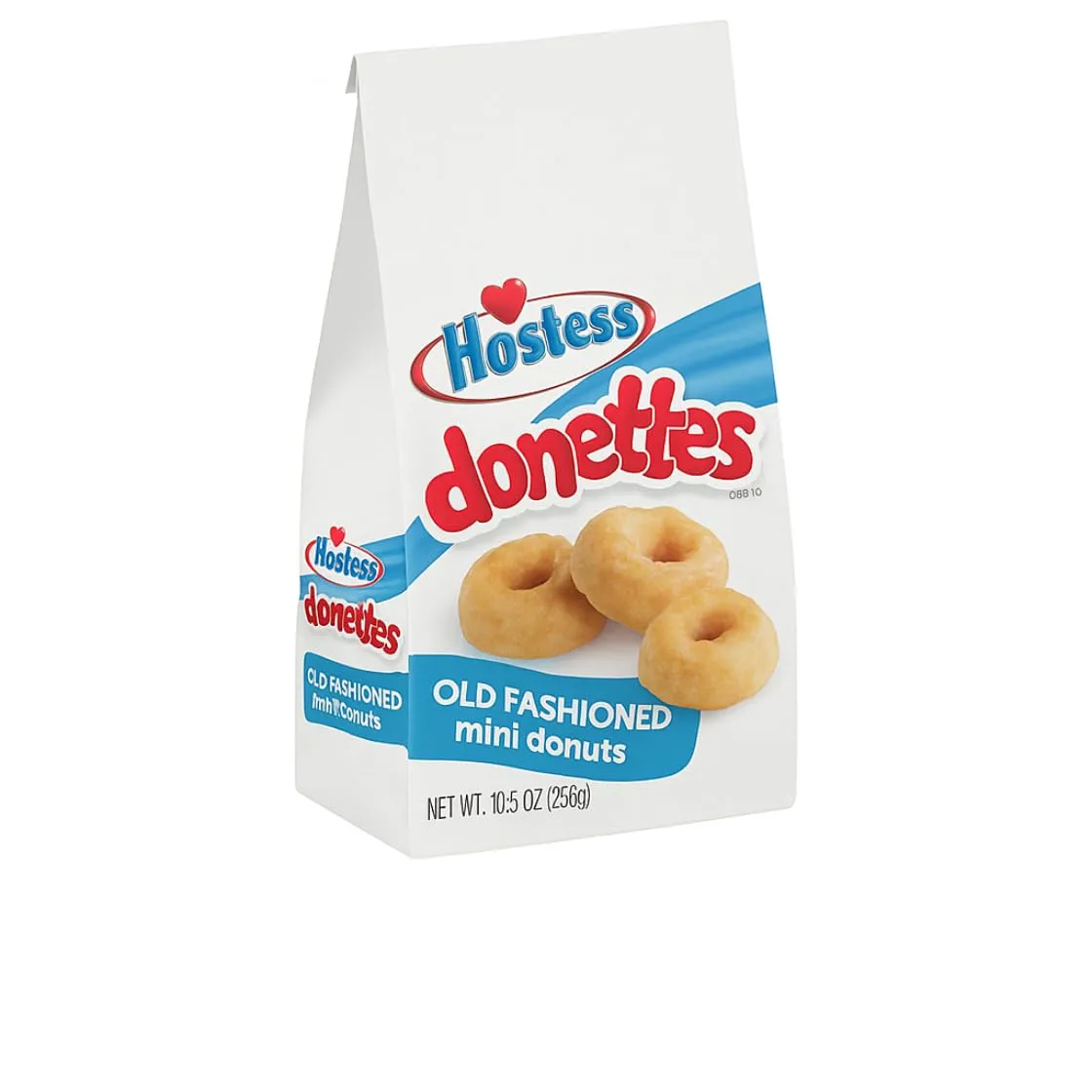Hostess Donettes Old Fashioned – Mini Hostess Old Fashioned Donuts 10.5 oz Bag, Classic Snack Inspired by Super Donuts for Breakfast or Anytime