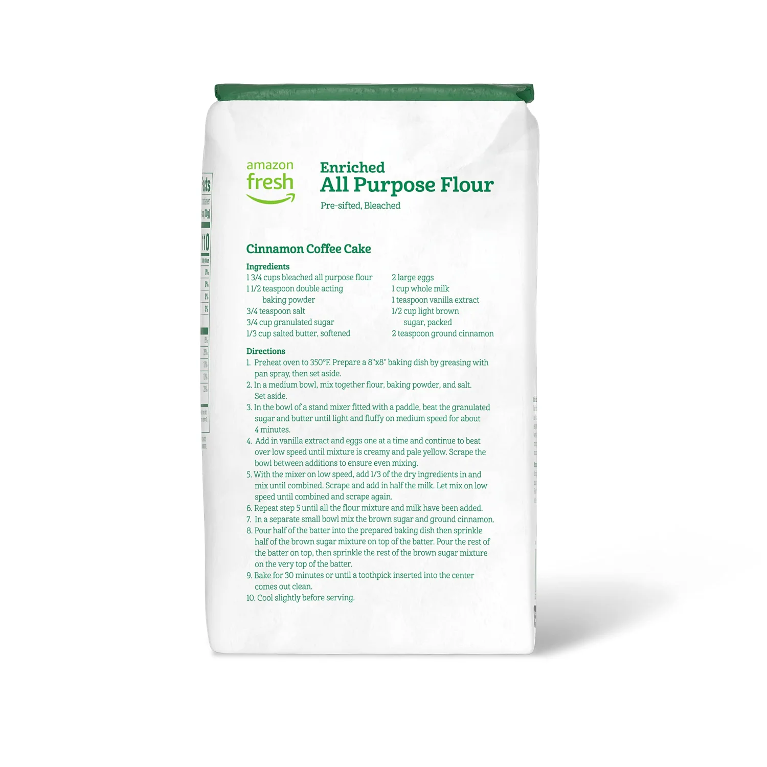 Amazon Fresh, All Purpose Flour, 2 lb (Pack of 2)