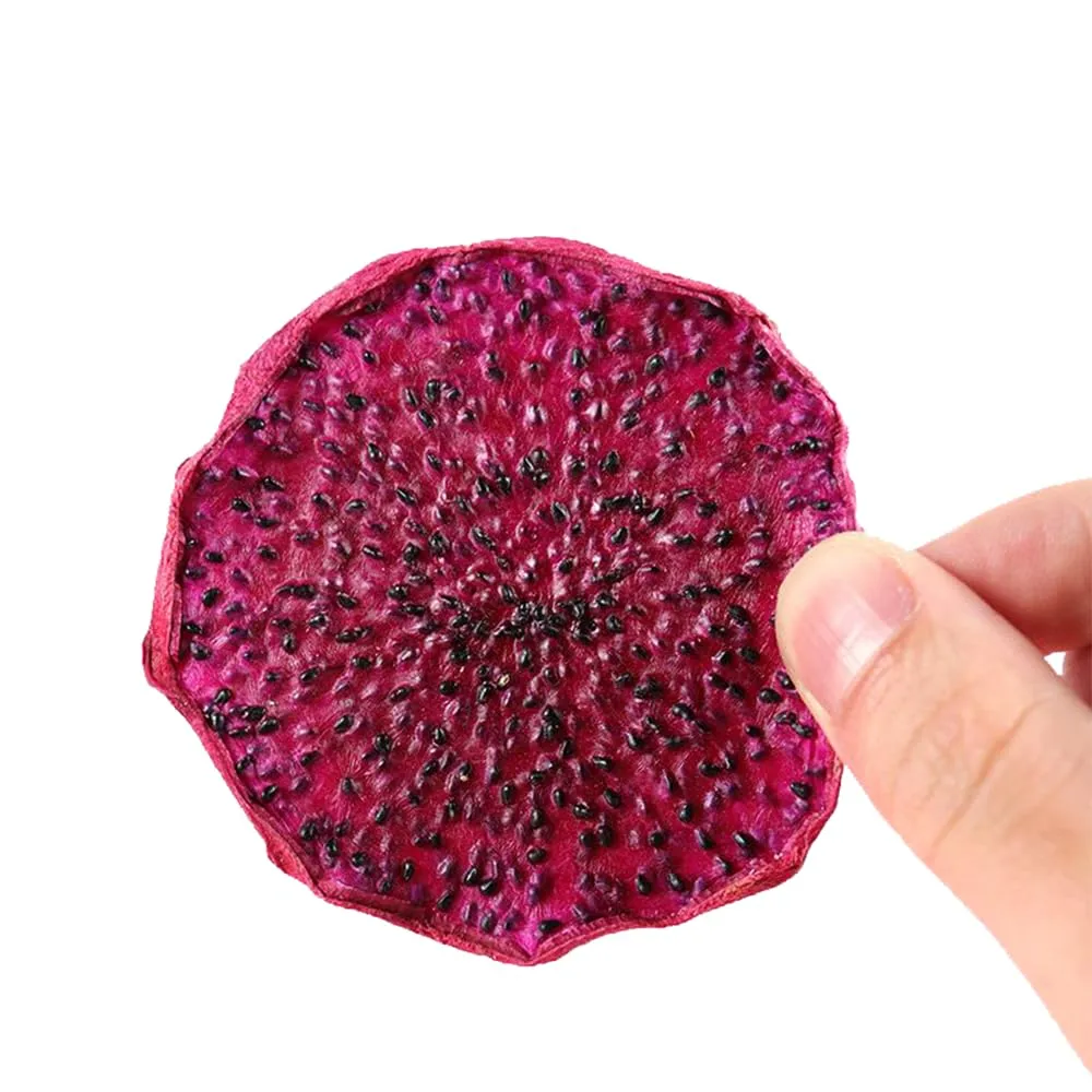 Vinaville Farm Soft Dried Dragon Fruit, 100% Fruit, No Added Sugar, Red + White Super Food 3.5oz (100gr).