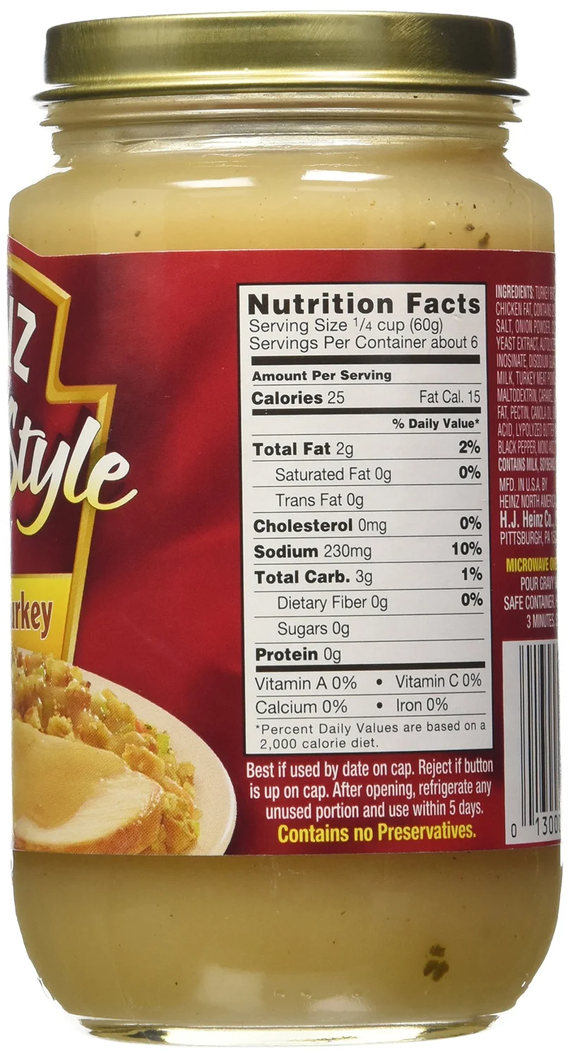 Heinz, Heinz Home Style Roasted Turkey Gravy, 12 Ounce