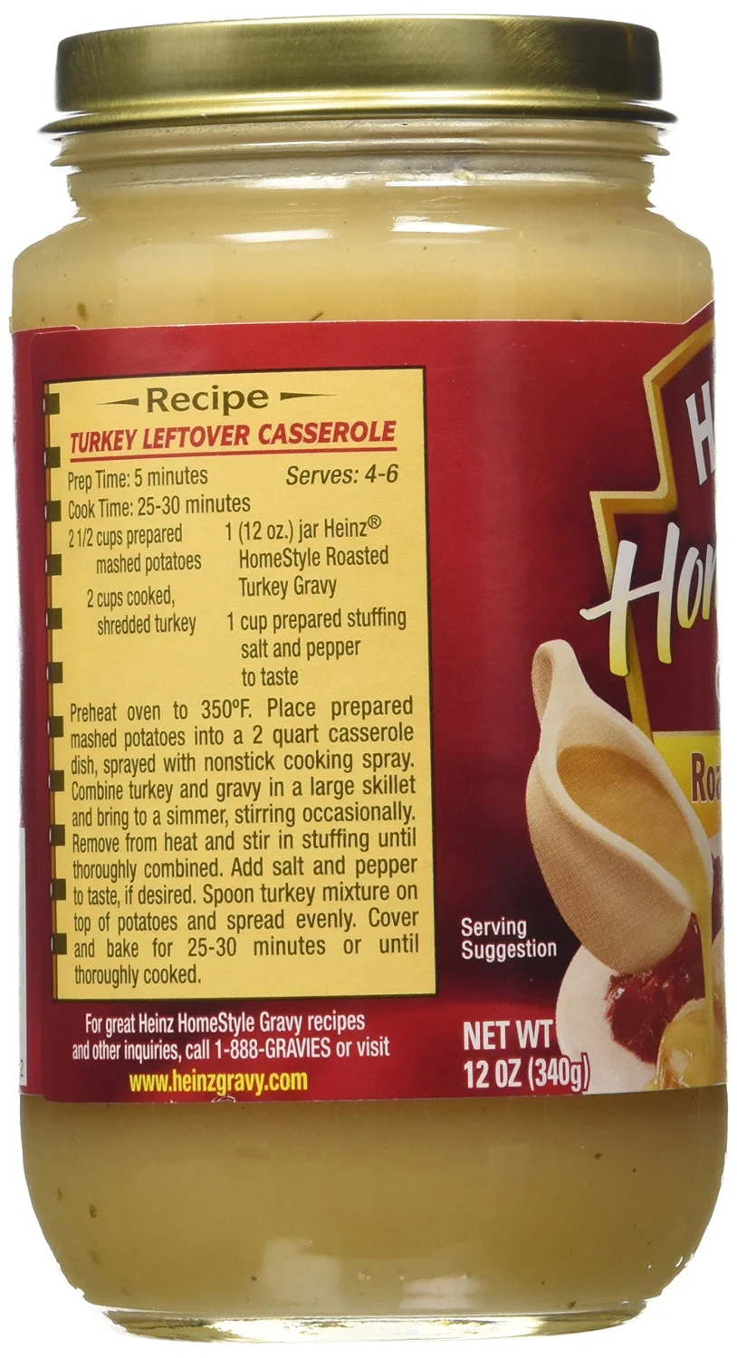 Heinz, Heinz Home Style Roasted Turkey Gravy, 12 Ounce