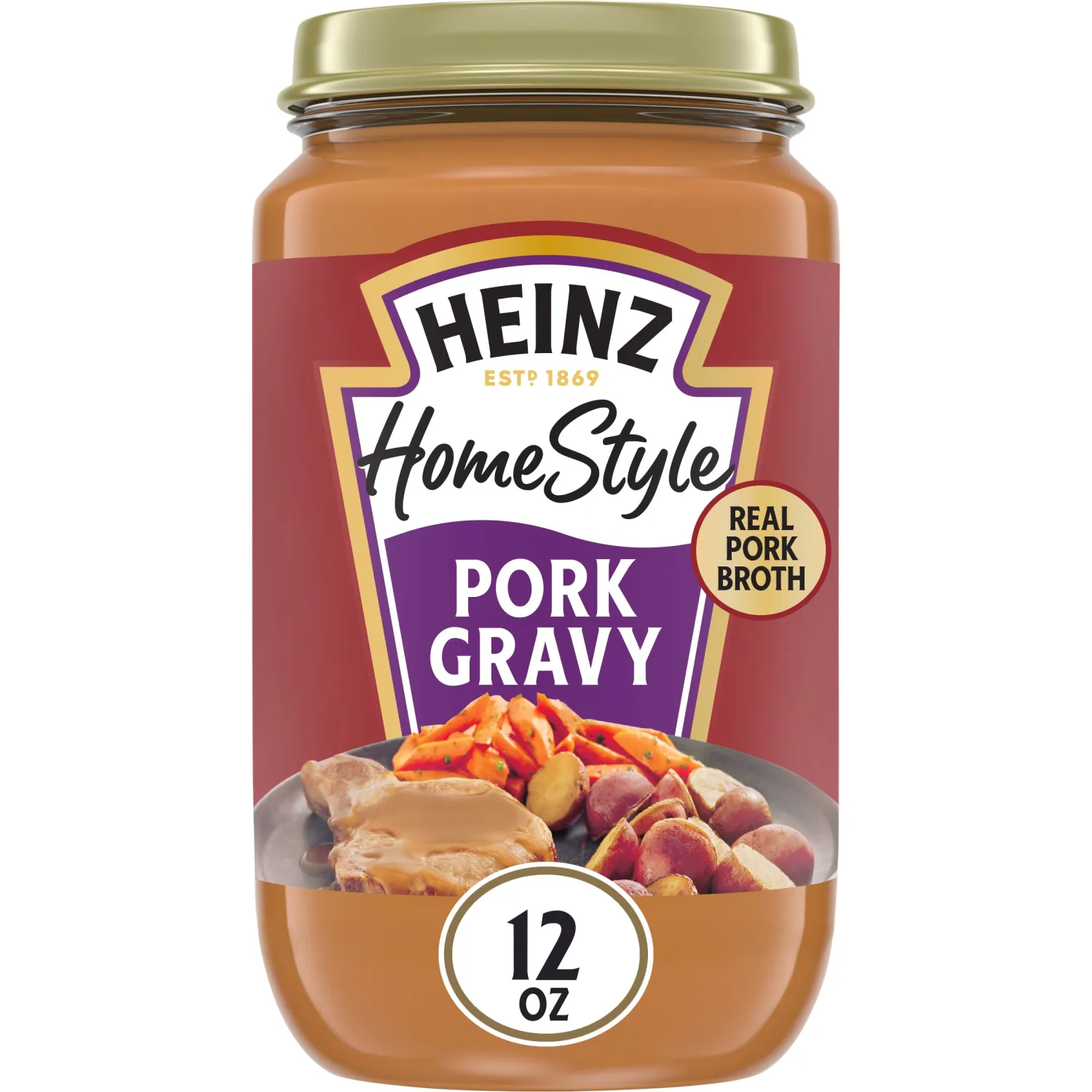 Heinz Homestyle Pork Gravy (12 oz Jar)