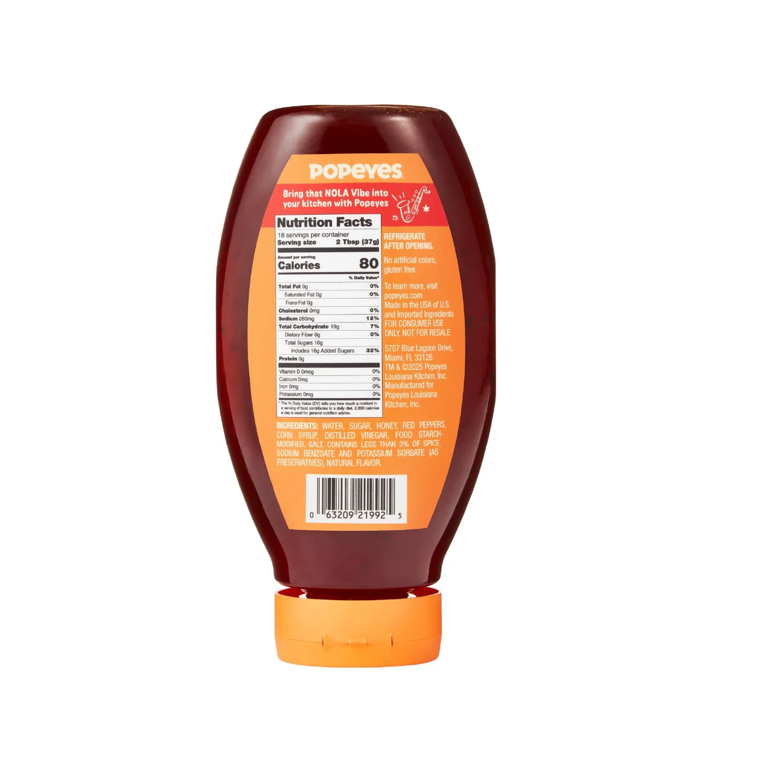 Popeyes Sweet Heat Dipping Sauce
