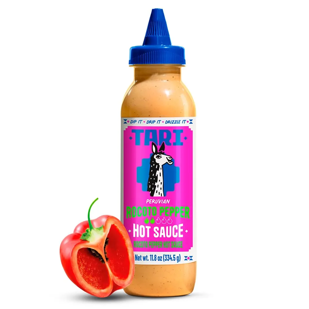 Tari Hot Sauce - Aji Rocoto - Creamy with a Smoky Kick - 11.8oz