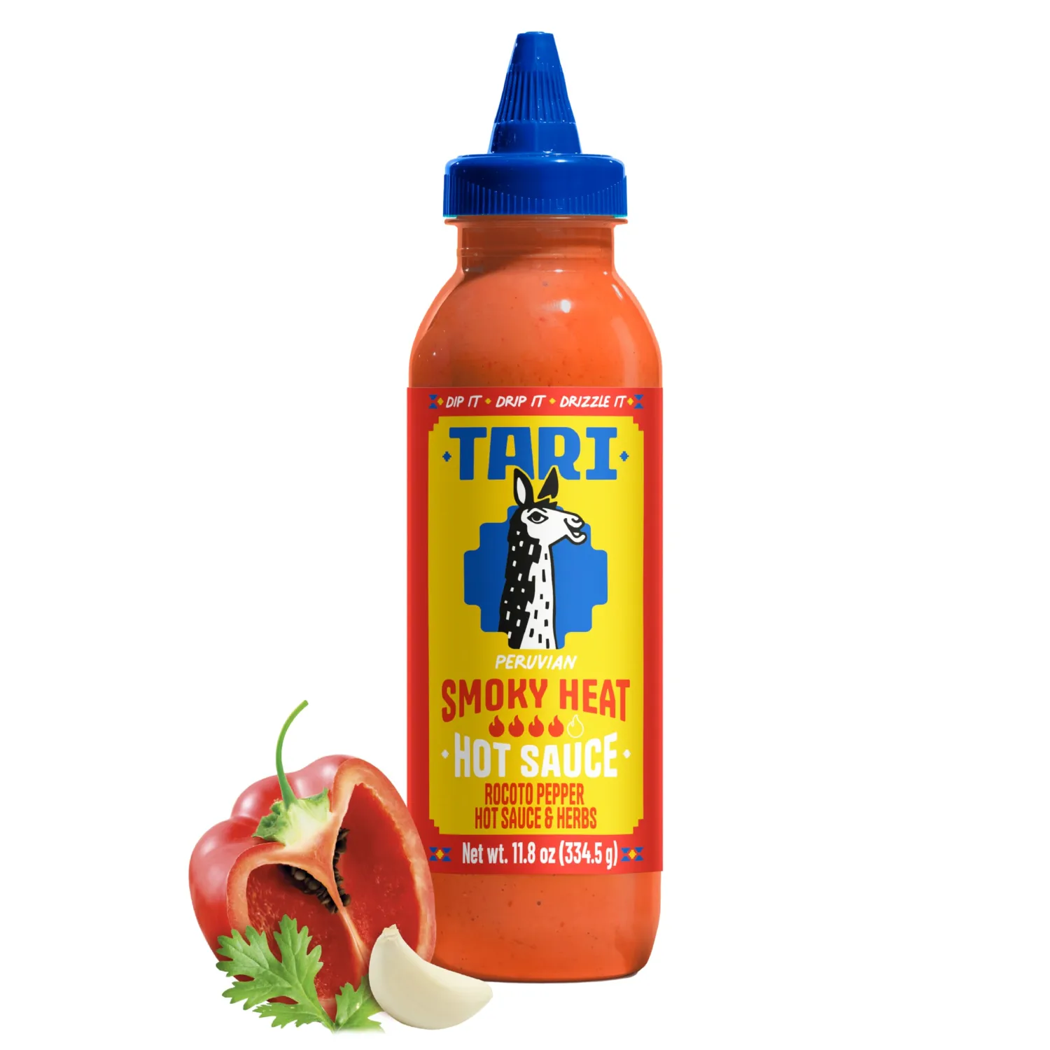 Tari Hot Sauce - Smoky Heat - Smoky & Spicy Kick - 11.8oz