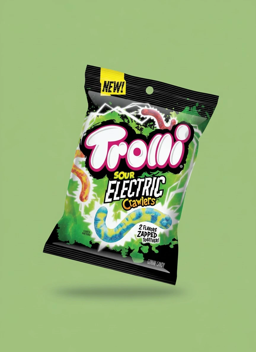 Trolli Electric Crawlers, 4.25 Ounce