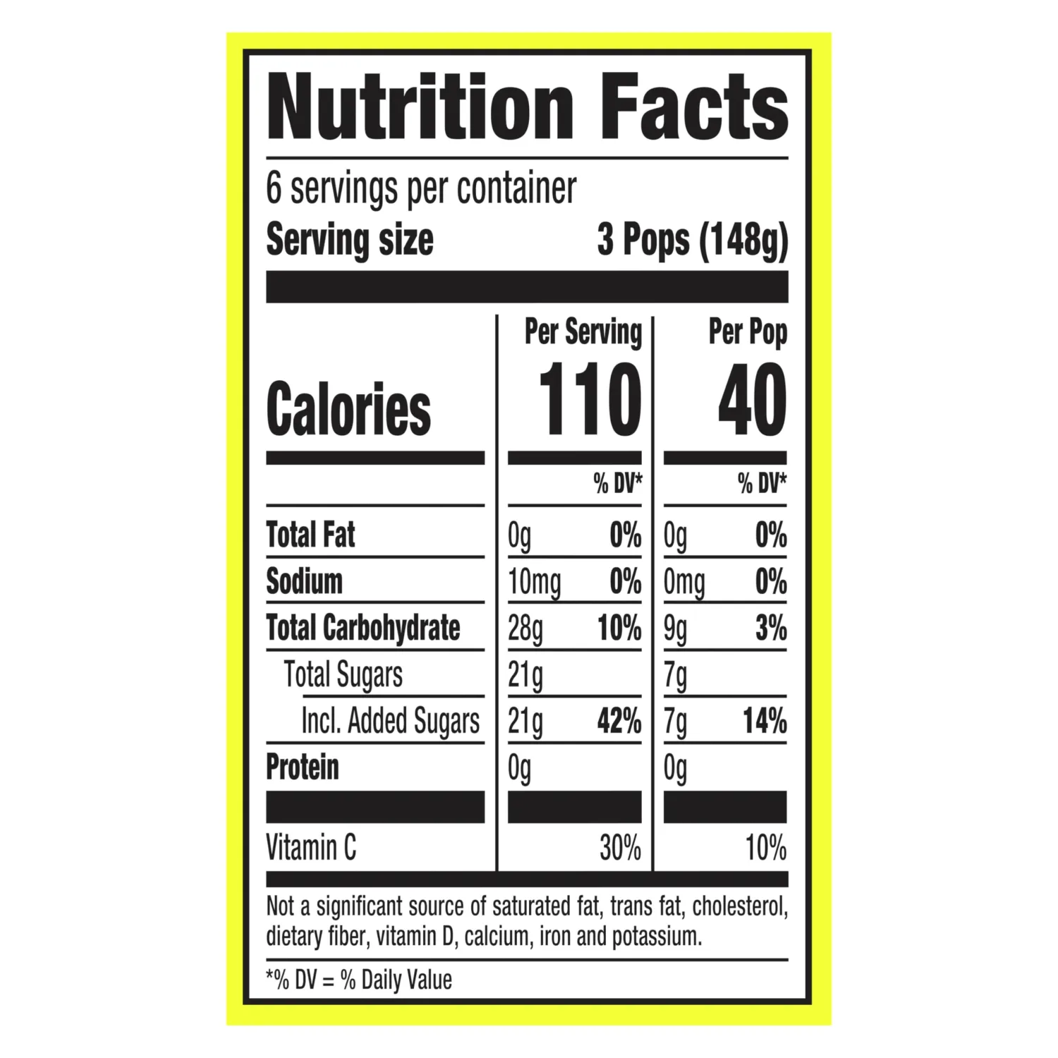 Popsicle Ice Pops Orange Cherry Grape 18 Ice Pops For a Tasty Frozen Dessert 40 Calories per ice pop