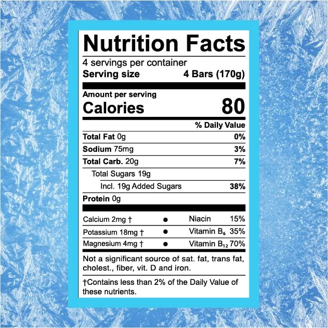 Pure Kick Freezer Bars, 1.5 oz, Hydrating Ice Pops, Naturally Flavored with Other Natural Flavors, Berry and Fruit Punch, 16 Count
