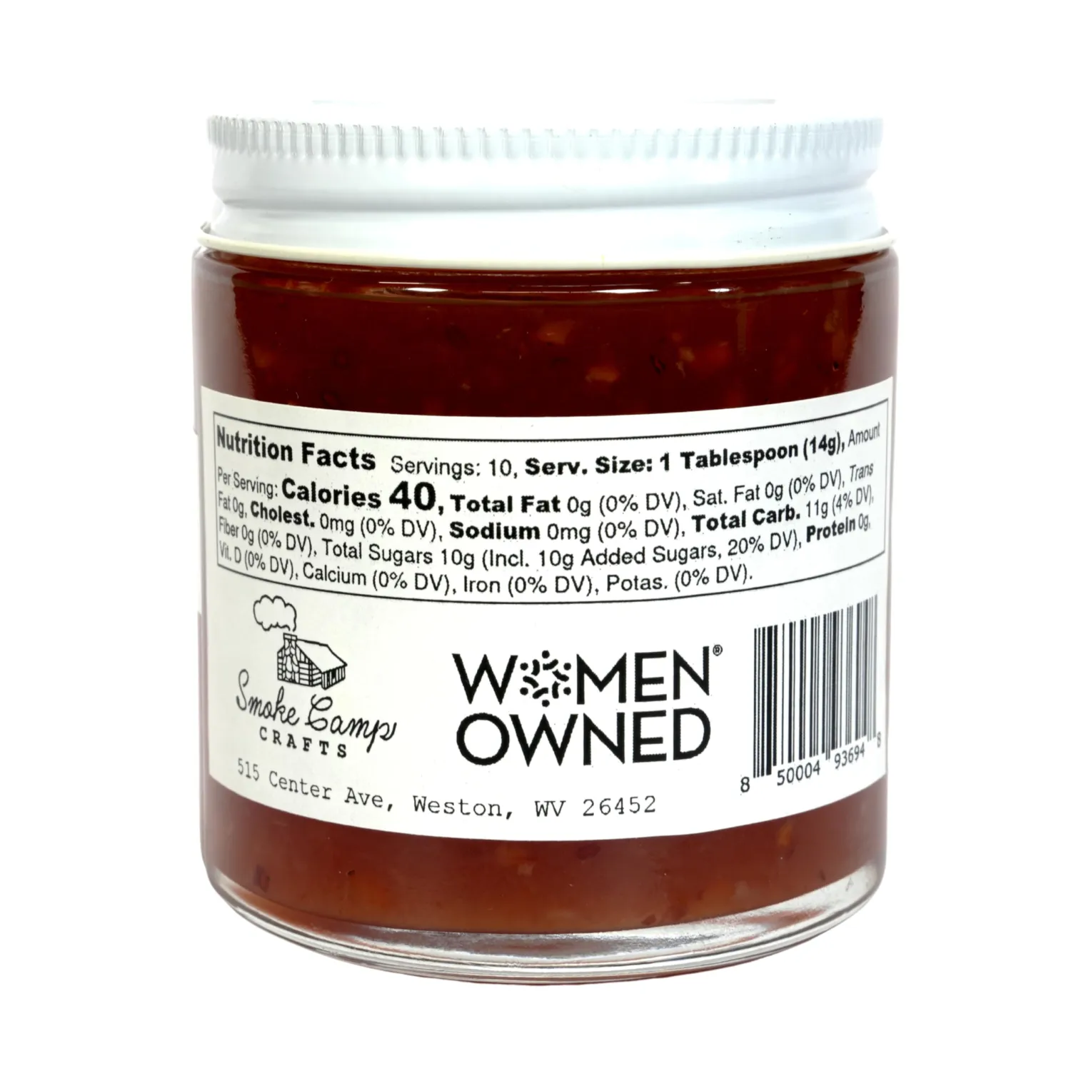 Cranberry Orange Marmalade, 5 oz - Craft, Gourmet, Unusual Jams & Jellies Made in West Virginia, USA