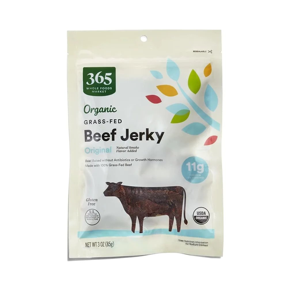 365 by Whole Foods Market, Organic Original Beef Jerky, 3 OZ