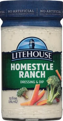 Litehouse, Homestyle Ranch Dressing, 13 oz
