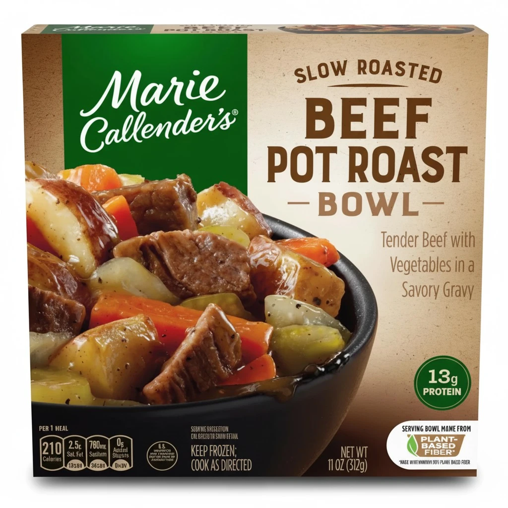 Marie Callender's Slow Roasted Beef Pot Roast Bowl, 11 Oz