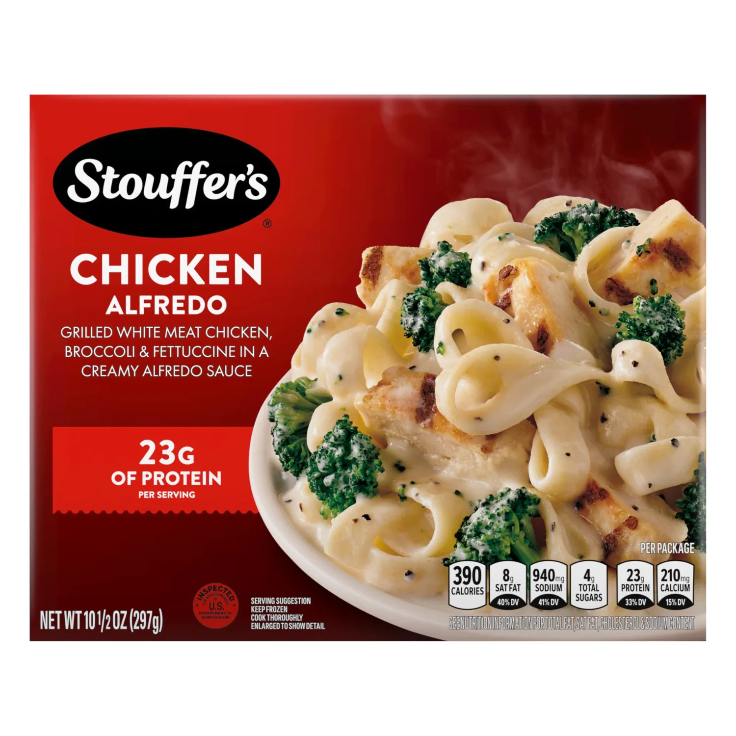 Stouffer's Chicken Fettuccini Alfredo Frozen Meal 10.5 oz
