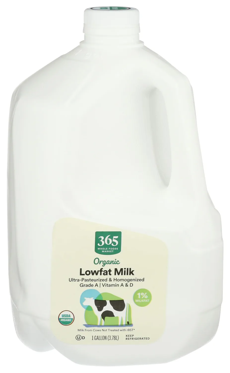 365 by Whole Foods Market, Organic 1% Milk, 128 Fl Oz