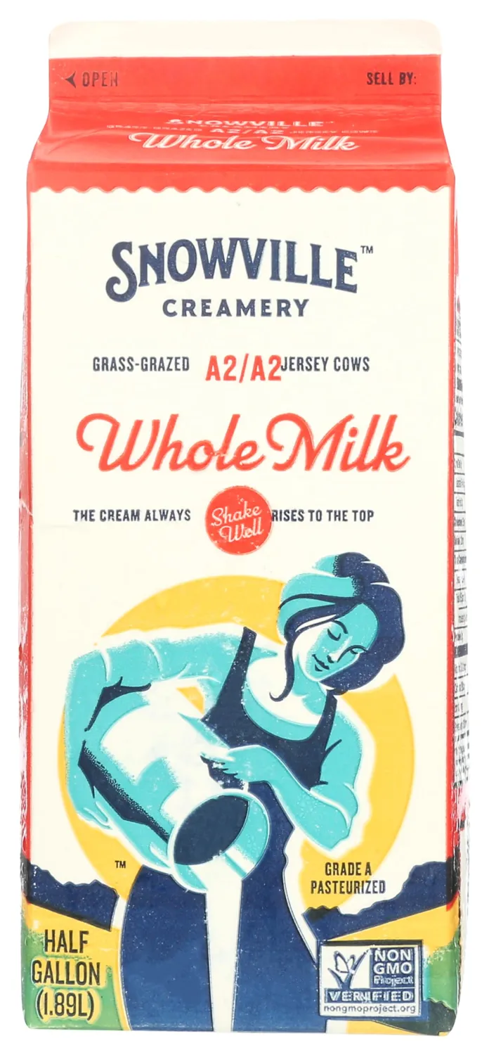 SNOWVILLE CREAMERY Milk Whole, 64 FZ