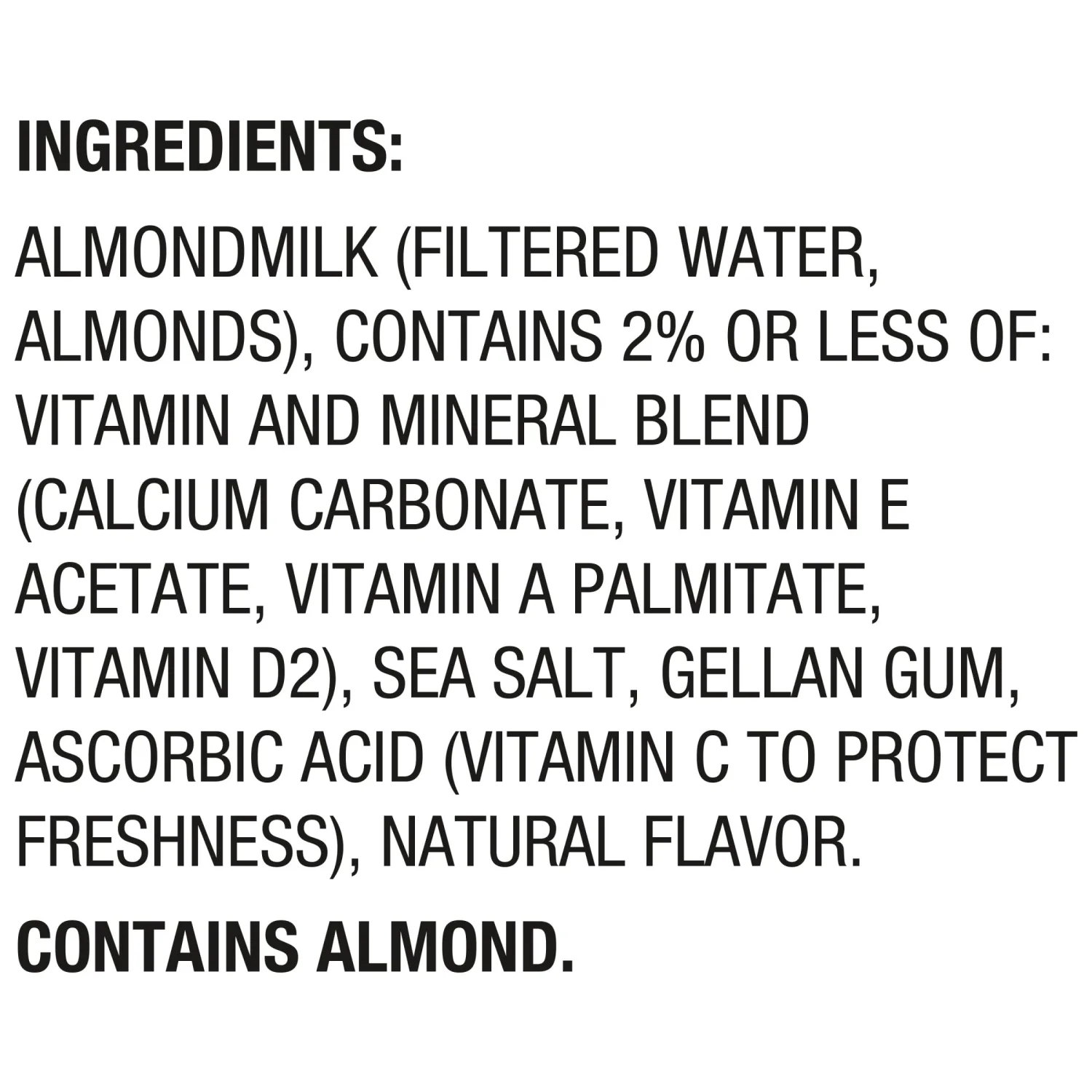 Silk Almond Milk, Unsweet Vanilla, Dairy Free, Gluten Free, Seriously Creamy Vegan Milk with 50% More Calcium than Dairy Milk, 64 FL OZ Half Gallon