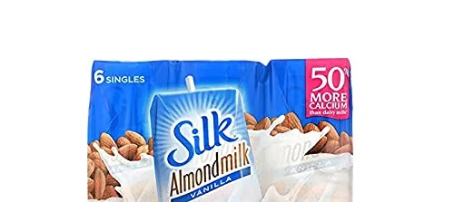 SILK Vanilla Almond Milk 6pk, 48 FZ