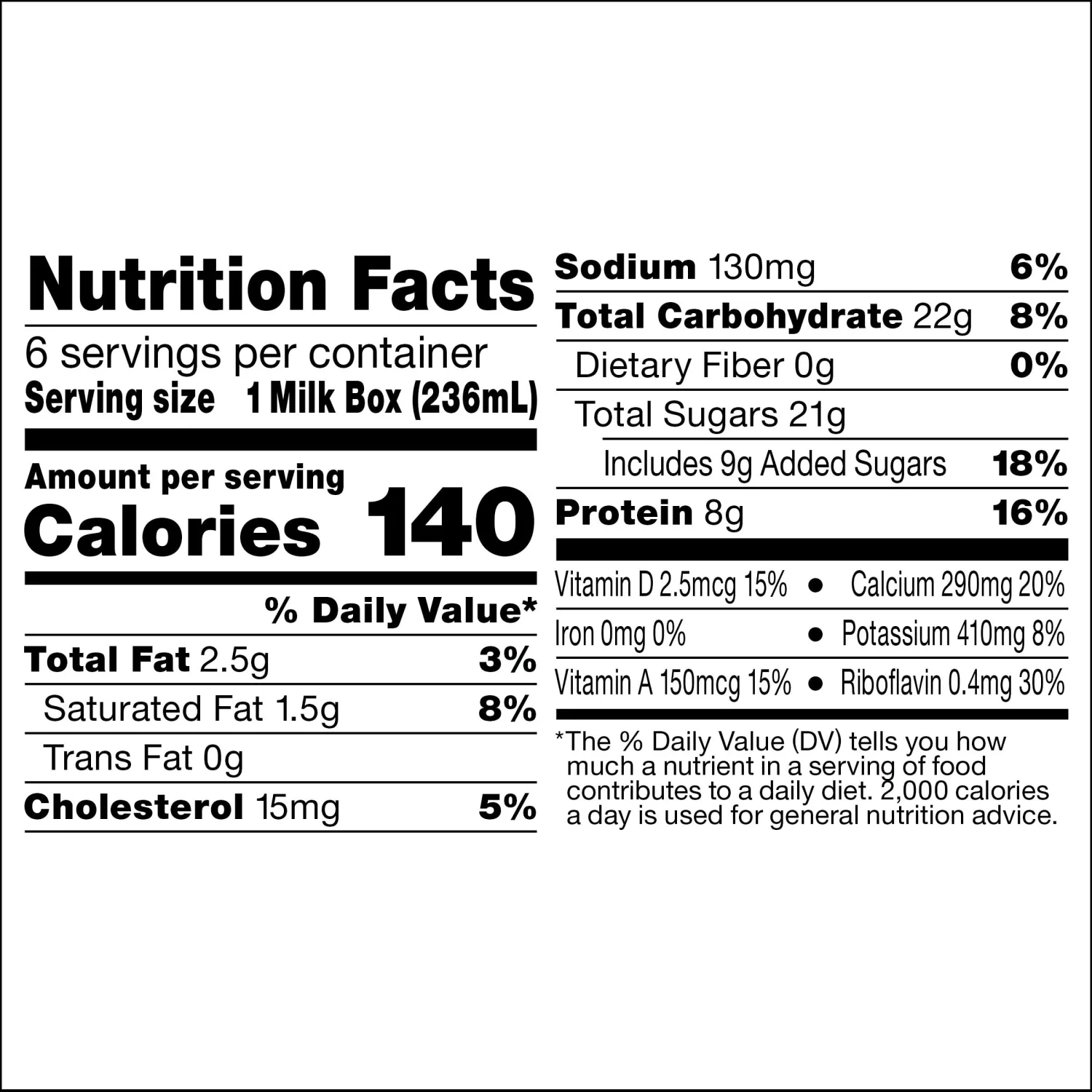 Horizon Organic, Milk Low-Fat Vanilla Organic, 8 Fl Oz, 6 Pack