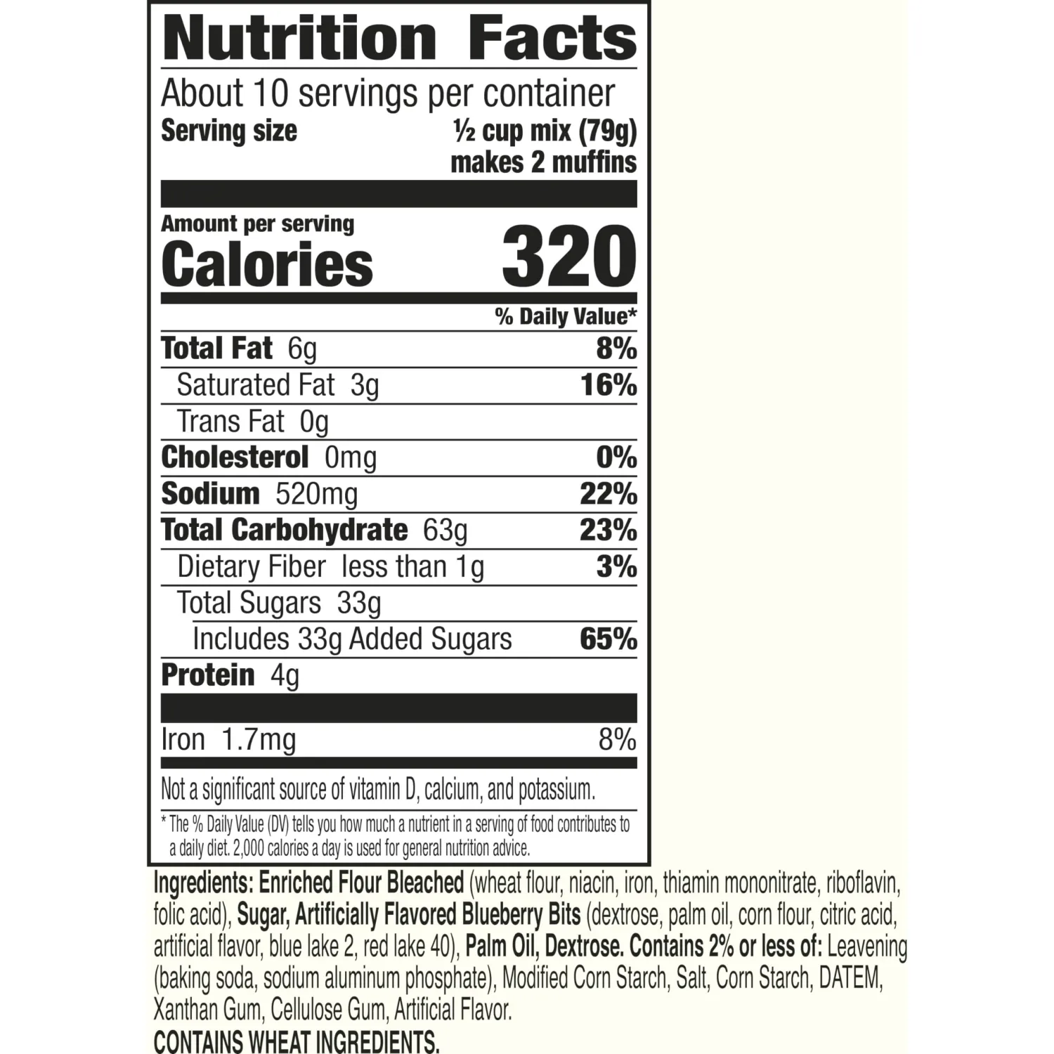 Betty Crocker Batchables Blueberry Muffin Mix, Mix and Bake 4 to 12 per batch, 28 oz.