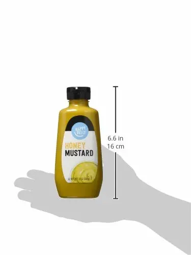 Amazon Brand - Happy Belly Honey Mustard, Kosher, 12 ounce (Pack of 2)
