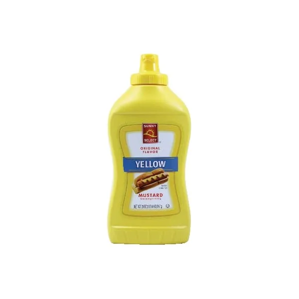 Sunny Select, Squeeze Yellow Mustard, 20 OZ