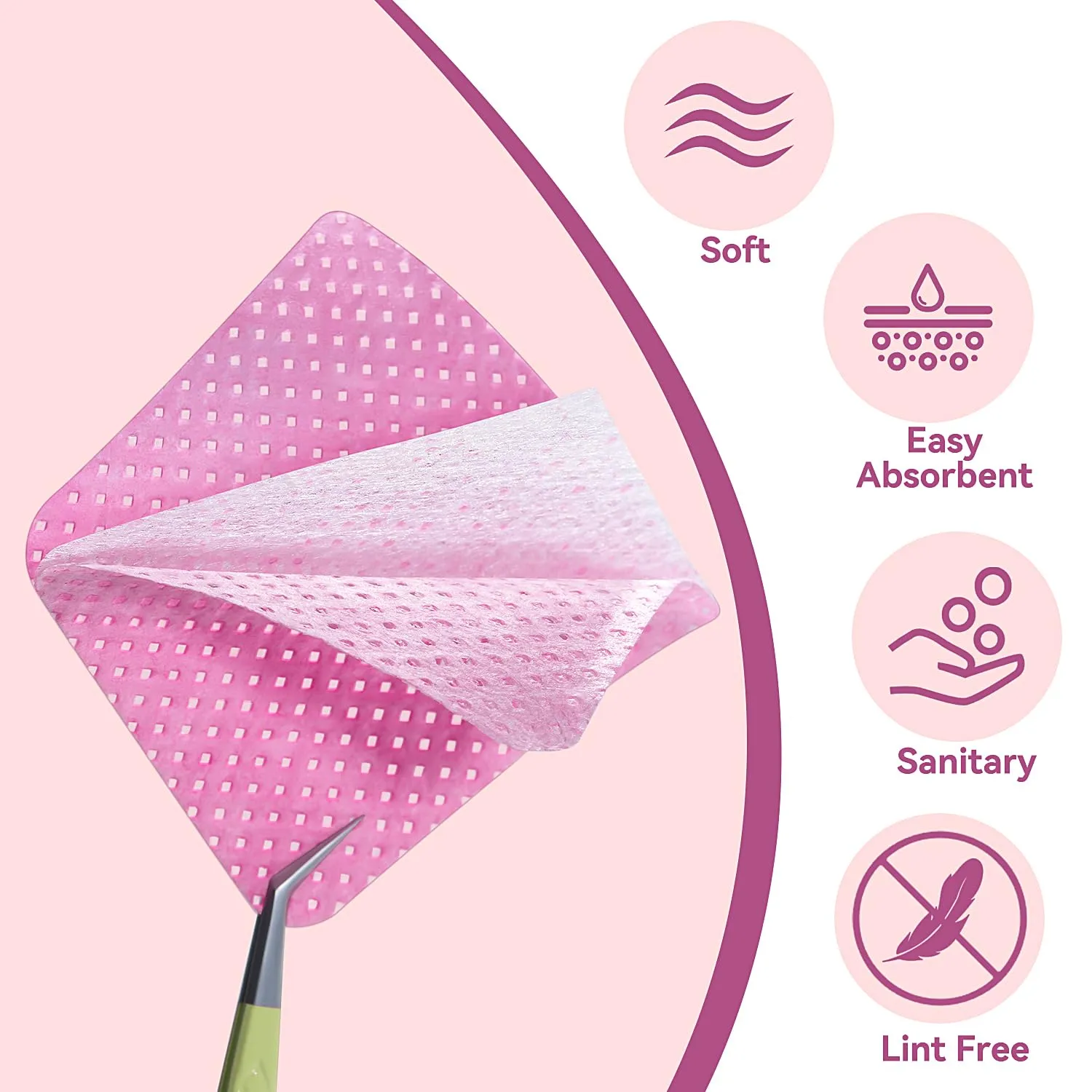TsMADDTs Gel Nail Polish Remover Tools Kit with 540 Lint Free Wipes, 10 Soak Off Clips, 100ml Nail Polish Remover Bottle, Cuticle Pusher/Peeler, File, Buffer Block