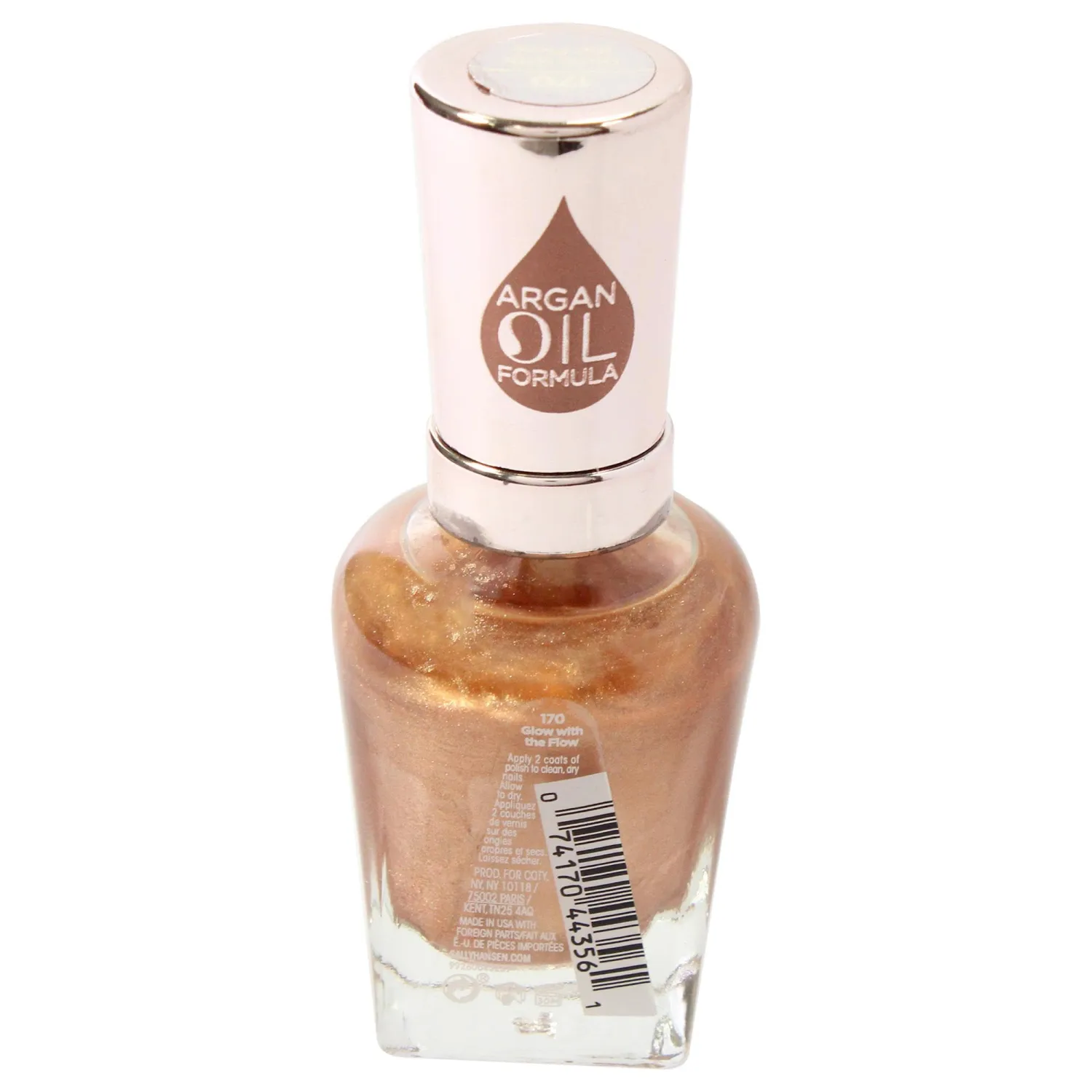 Sally Hansen Color Therapy Nail Polish, Glow With the Flow, Pack of 1